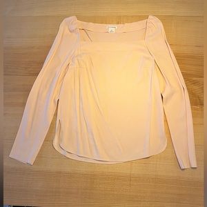 Club Monaco light pink blouse